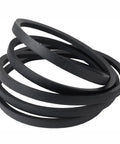 Solid Rubber Lawnmower Drive Belt For 48 Inch Decks, Durable Replacement Compatible With Husqvarna 48 Inch Deck Mowers And Craftsman AYP 48 Inch Decks, Fits Models 2348LS, 2748GLS, GTH 2448T, YTH 2448T, YTH 24K48, PBGT22, PB24 black solid rubber belt