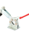 Carbon Steel Horizontal Toggle Clamp Set With Electroplated Rust Proof Finish, Style 201B for Woodworking and Welding