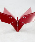 Red metal Hiller Furrower Kit for Rear Tine Rototillers With Mounting Hardware Included Easy Assembly And Adjustable Furrow Width