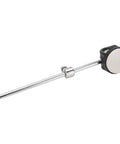 Essential Bass Drum Pedal Hammer Beater With Felt Head And Metal Handle, Smart Adjustment Knob Replacement Part For Professional Percussion Gear That Keeps Your Beat Tight And Smooth In Every Gig; angled view