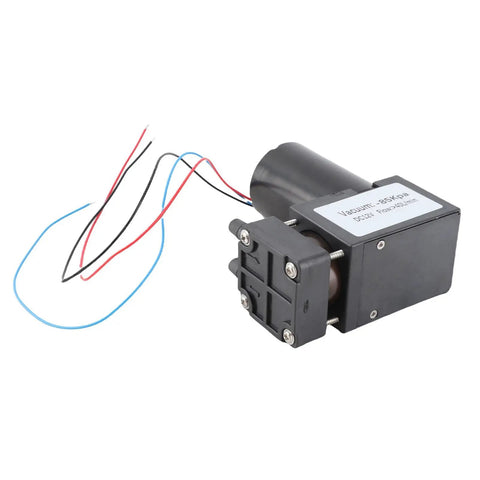 Electric Mini Vacuum Pump Delivers Rock Solid High Performance With Incredibly Low Noise Operation for tight spaces. Compact design.