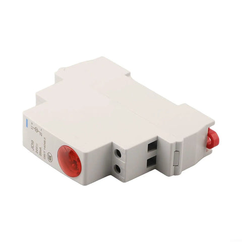 Din Rail Mount Indicator Lamp 24V AC DC LED Panel Light For Industrial Control Panels Multi Color Red Green Blue Yellow JD9 Status Signal Light