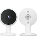 Front and back view of 1080P HD Pet Camera Indoor Security Cam With Night Vision And Motion Tracking WiFi Home Surveillance