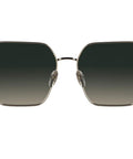 Dope Rose Gold Womens Eyewear Featuring Straight Fire Gradient Brown Tints With Goated 100 Percent Uv Shielding Rx Compatible Frames And Killer Cushion Comfort For Legendary Street Style, front view of stylish gradient sunglasses.