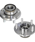 Front Wheel Hub And Bearing Assembly Pair With ABS 5 Lug For Dodge Challenger Charger Magnum And Chrysler 300 2005 To 2014 RWD