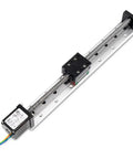150mm High Precision Electric Linear Guide Rail Cross Actuator System With Stepper Motor T Ball Screw Motion Module For CNC Machines Robotic Automation Smooth Precise Linear Travel And Easy Setup, aluminum rail