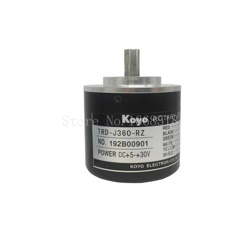 TRD Absolute Rotary Encoder J1000 Series With RZW RZL And S Models High Res Switch Encoder Kit black cylindrical body