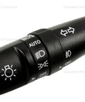 Heavy Duty Combination Switch Replaces Cbs1821 Multi Function Column Control showing light and wiper controls, durable black design.