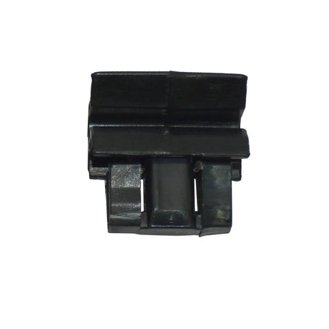 Premium Black Nylon Front Box Buckle Trunk Clip Replacement For Tesla Model 3 Hood Latch Retainer Oem 147287200c top view