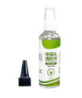 Industrial Electronics Parts Cleaner Degreasing Liquid For Heavy Duty Spray bottle with cap, 100ml size, white label, green accents.