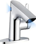 Touchless Bathroom Faucet With Dual Motion Sensors And Temperature Control Chrome Vanity Sink Faucet For 1 Or 3 Hole Installations Lead Free 304