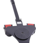 Heavy Duty Machinery Skates With Carbon Steel Frame And 360 Swivel PU Casters For Industrial Warehouse And Workshop Equipment Moving Four Thousand Four Zero Nine Pound Capacity Badass Floor Dollies That Crush The Daily Grind showing a carbon steel dolly with three PU casters.