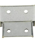 Built Tough Heavy Duty Stainless Steel Cabinet Door Hinge for Industrial Use, front view, corrosion resistant, smooth operation.