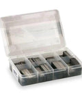 70-Piece Machine Key Kit With 1-1/2 Inch Keys In 1/8, 3/16, 1/4, 5/16, 3/8 Inch Plus 3/16x1/4 Rectangular Keys In Durable Plastic Compartments Box