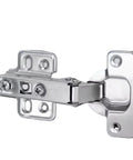 Stainless steel Soft Close Cabinet Door Hinges with Built In Hydraulic Damper for Quiet Self Closing, no slam action