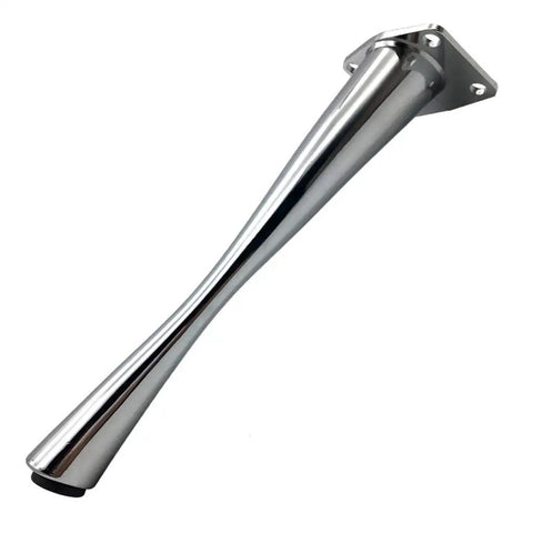 Rock Solid Zinc Alloy Furniture Legs Built Tough For Every Room Quick 23Cm Silver Table Risers, sleek design, durable material.