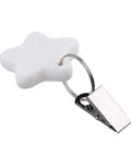 Single starfish tablecloth weight with metal clip from the Starfish Tablecloth Weights Set With Metal Clips, durable for windy days.