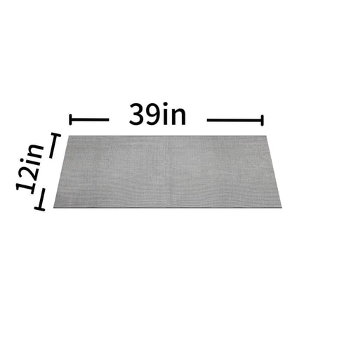 Ultra Fine 180 Mesh Stainless Steel Screen With 0.06mm Wire Diameter For Precise Filtration And Sieving In Gardening, Kitchen, Home Brewing, And Industrial Tasks, Tough As Nails And Corrosion Resistant For Long Lasting Use MSJSZP 11.8x39.4in size view