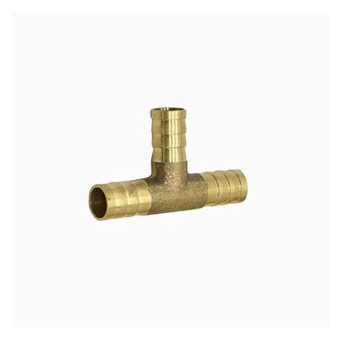 Brass T Shaped Hose Fittings Gear For 8mm 10mm 14mm 16mm Quick Connectors Water Separator For Garden Air And Gas Lines 50 Pieces Durable Multi Size Tee Adapters Easy Install, brass tee fitting