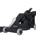 Flooring Nailer Rolling Base With Tool Free Thickness Adjustment From One Half To Three Quarters Inch Non Marring Smooth Glide Wheels