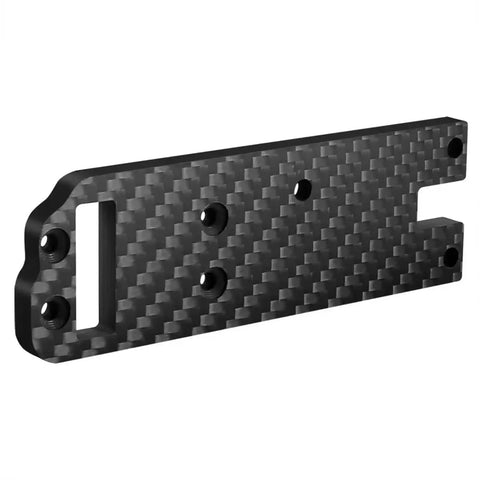 Carbon Fiber RC Car Chassis Frame Upgrade For One Tenth Scale 4X4 MT410 4WD Rear Floor Support Plate Lightweight Durable RC