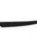Side view of Partsflow sunroof sunshade, black fabric, Cadillac SRX compatible