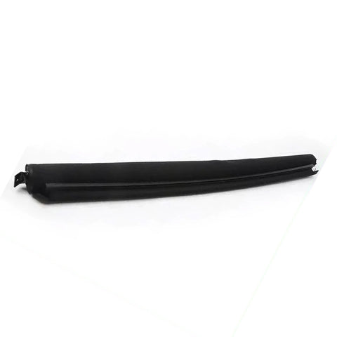 Side view of Partsflow sunroof sunshade, black fabric, Cadillac SRX compatible