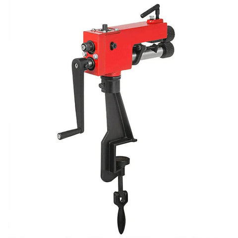 7 Inch Rotary Sheet Metal Bead Roller With 6 Die Sets For Beading And Forming, Steel Bender For Mild Steel Up To 0.8 mm, side view