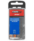 Bosch RotoZip SC4 1/8-inch zip bit set for wood and plastic, 4-pack, front view