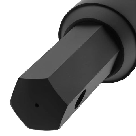 Dead Simple Auger Adapter Coupler Swapping Two Inch Female Round Drives For Two Inch Male Hex Bits on black hex bit.
