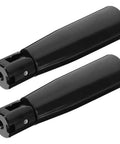 Foldable 2.55 Inch Crank Handle With Revolving Grip, Compact Handwheel For Tool And Machine Operations, Space Saving Rotary Handle Set, 2 Pack