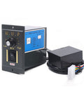 AC Gear Motor Reducer 110V 120W 3K Single Phase Gear Motor With Variable Speed Controller, control unit and cables.