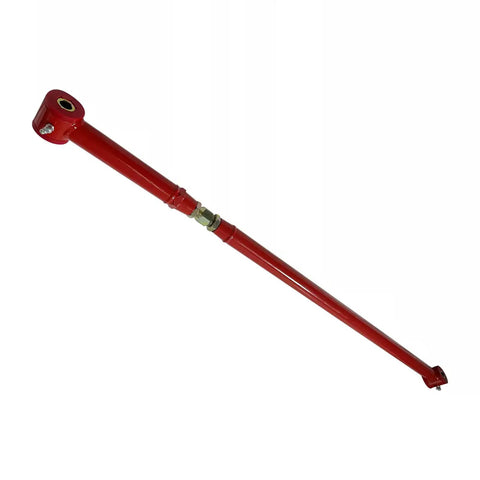 Red Adjustable Rear Panhard Track Bar For Ford Mustang 2 Door 2005 To 2014 Beef Up Rear Stability Cut Side To Side Wiggle And Tighten Up Street Drag And Track Handling, red steel adjustable bar