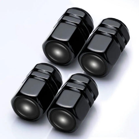 Mercedes Benz Tire Valve Caps And Metal Keychain Set Durable Copper Die Cast Valve Stem Covers Dustproof And Corrosion Resistant