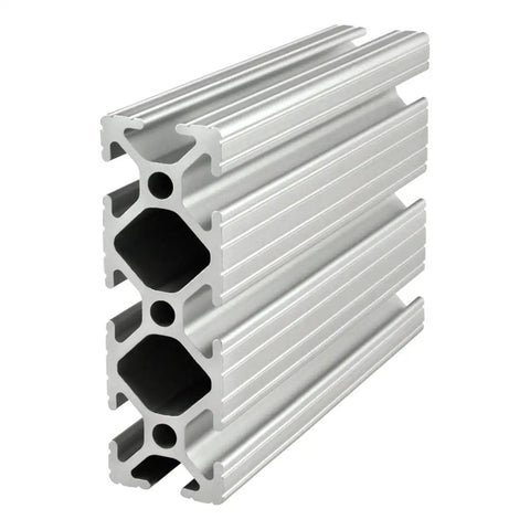 10 Series 1 Inch By 3 Inch T Slotted Aluminum Extrusion For DIY Linear Rail And Frame Projects, 6063 T6 Aluminum, clear anodized finish