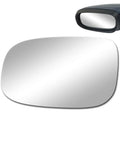Left Driver Side Mirror Glass Replacement for Volvo 2008-2013 C30 C70 2007-2011 V50 S40 S80 2007-2009 S60 2007-2010 V70 with adhesive pads