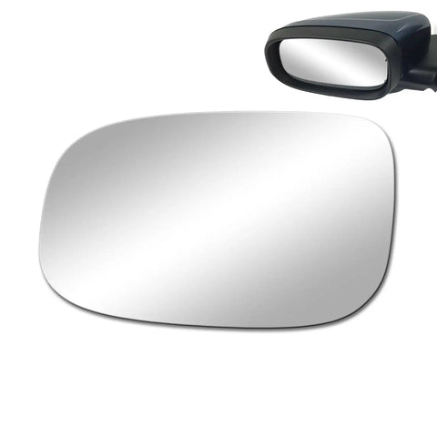 Left Driver Side Mirror Glass Replacement for Volvo 2008-2013 C30 C70 2007-2011 V50 S40 S80 2007-2009 S60 2007-2010 V70 with adhesive pads