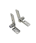 Two Flozari 304 stainless steel rotary torque/damping hinges with mounting brackets, left-right, 2.5N·m