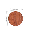 Easy Install No Drill Needed Screw Hole Covers For Furniture And Cabinets, 1.5cm wood grain decorative sticker cap