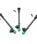 DIY Sprayer Drone Extension Rod With Dual Nozzles for Wider Coverage and Anti Collision Y Mount Tool Free Assembly shown with parts