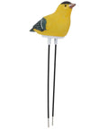 Bird Shaped Soil Moisture Sensor With Long Probe Hygrometer For Indoor And Outdoor Plants Garden Lawn Water Monitor Battery Included Yellow Indicator Light