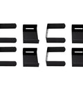 Heavy Duty Stainless Steel Leaf Spring Clamps For 2.5 Inch Wide Axles, Ultimate Repair Kit With Four Pieces To Boost Towing Stability And Control On Trucks Trailers Without Breaking The Bank, four black clamps