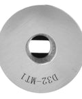Top view of CNC Lathe Tool Holder And Milling Socket Adapter In Steel 40Cr, with D32-MT1 markings for precision tooling.