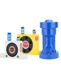 Heavy Duty Pneumatic Turbine Vibrator And Air Hammer For Concrete Work with yellow GT20 and white K16 components