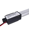 Heavy Duty Electric Linear Actuator 12V Dc Motor Featuring 30Mm Or 50Mm Stroke For Industrial Automation And Robotic Projects, close-up view.