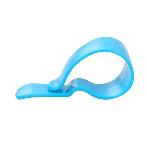 Blue universal car visor clip from 4 Piece Sunglasses Clip For Car Visor Universal Holder Multi Purpose Clip Card Pen Ticket Holder Grab And Go Easy Reach That Keeps Sunglasses Cards Pens And Tickets Without Blocking Your View.
