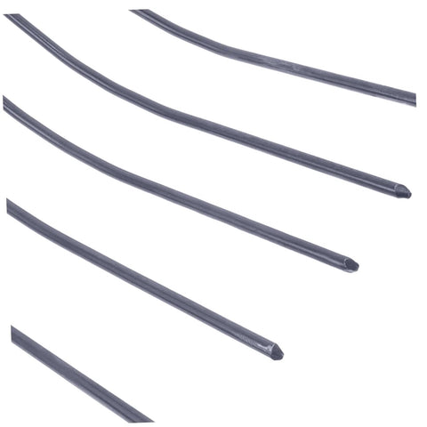 Close-up of iron tines on handheld manure fork for quick efficient farm cleanup and grass yard work no fuss multi-function