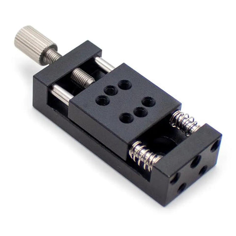 X Axis Linear Stage 10mm Stroke Fine Tuning Precision Micro Sliding Table For Lab Experiments Pro Grade Aluminum Frame