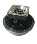 Heavy Duty Rock Solid Robotics Cycloidal Pin Wheel Reducer Gearbox Built Different With Hardcore Precision Motion Control And Killer Torque For Industrial Automation Rigs, showing black and silver alloy design.