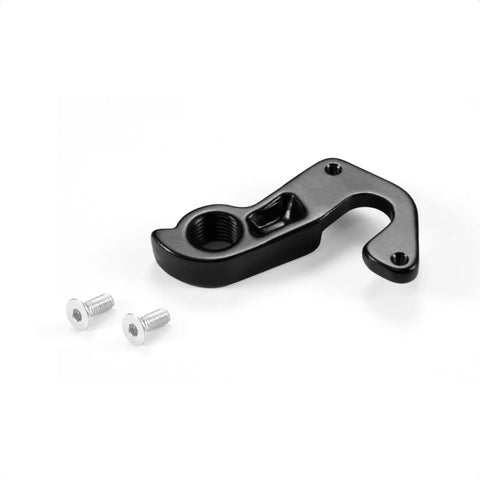 Black Derailleur Hanger Replacement Part For Cannondale Mountain Bikes And Road Bicycles with mounting screws